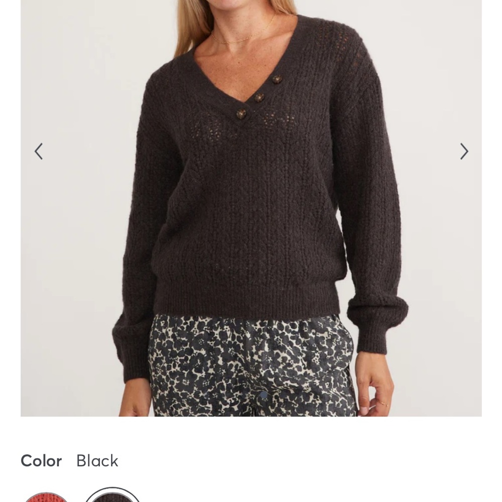 Marine Layer Evelyn Pullover Sweater, Medium